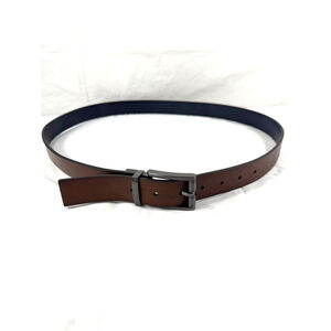 Kenneth Cole Men's Reversible Dress Belt blue brown size 42